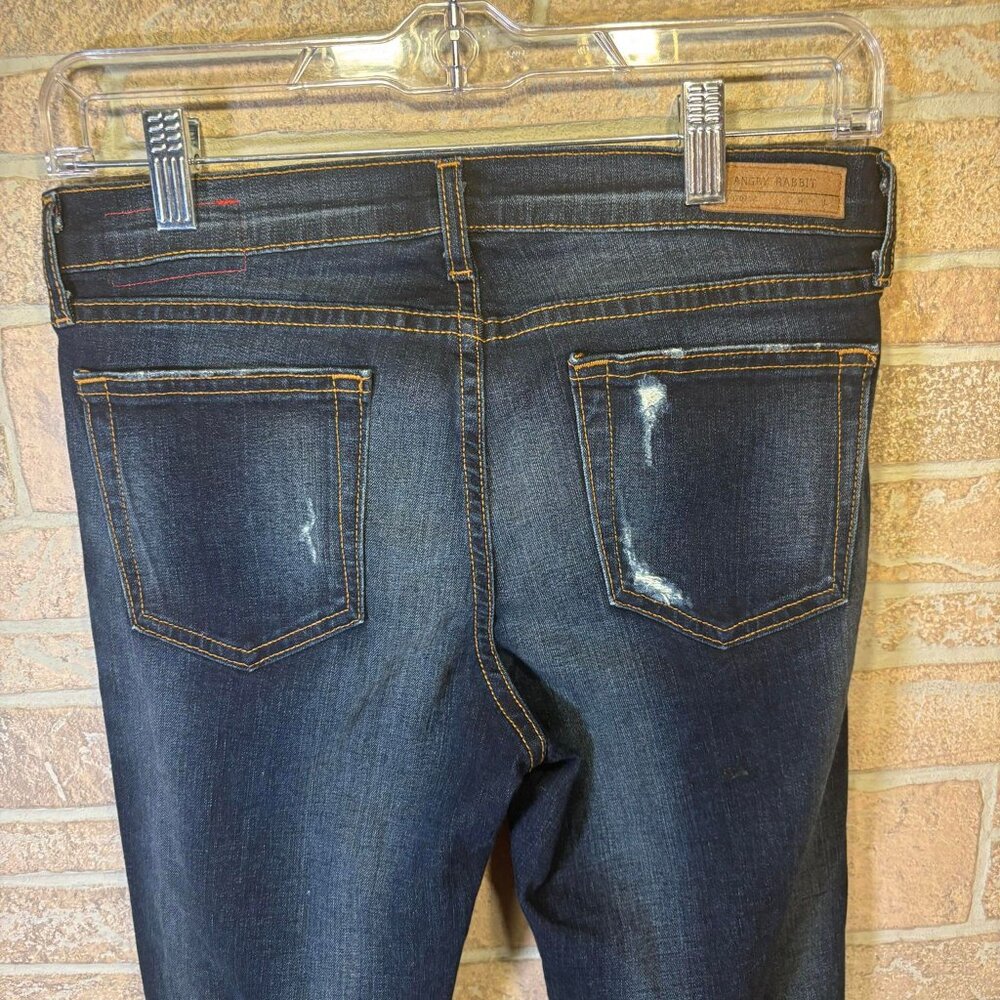 Angry Rabbit Size 28 Distressed Skinny Jeans - Picture 6 of 9